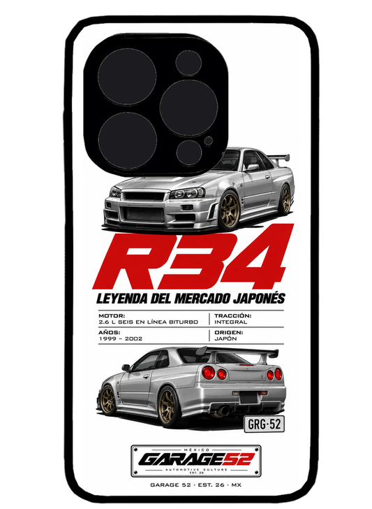Funda R34 Garage52